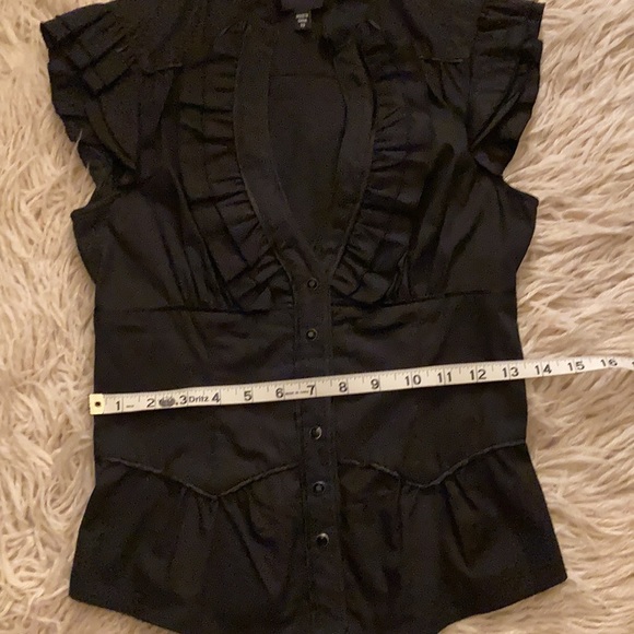 Black BeBe top xs - Picture 10 of 11